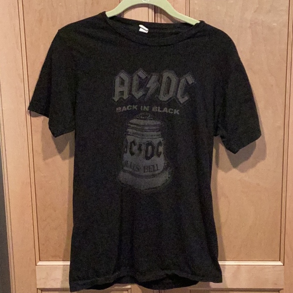 AC/DC Back in Black Hells Bell T-shirt